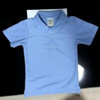 ราคา เสื้อโปโลเด็ก สีฟ้า Size S (41263637103)