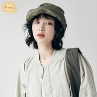 ราคา ARCL Newsboy Caps Cotton Dome Painters Hat Retro Plus Size Literary Cap (51100140442)