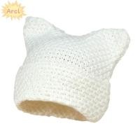 ราคา หมวกบีนนี่ไหมพรมสไตล์ญี่ปุ่น ดีไซน์หูแมวน่ารัก สำหรับใส่แบบลำลอง (46750728052)