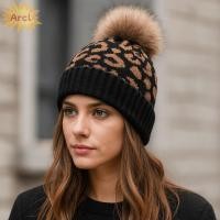 ราคา หมวกพิมพ์ลายเสือดาว ขอบม้วนแบบลูกขนสัตว์ สวมใส่ง่าย อุ่น และตามแฟชัน (50900140476)