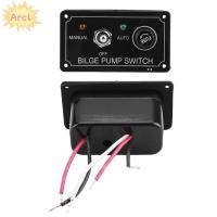 ราคา แผงสวิตช์ปั๊ม ARCL Bilge 3 ทางแผงสวิตช์ควบคุมตัวบ่งชี้ LED สภาพแวดล้อมทางทะเล 12V DC แผงแผงสวิตช์ทะเล Camper ใช้ (49400787861)