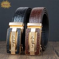 ราคา ส่วนโค้ง เข็มขัดหัวเข็มขัดอัตโนมัติ วินเทจรูปแบบจระเข้ธุรกิจเข็มขัดหนัง หนัง ปู่ ลําลองออกแบบหรูหราสายรัดเอวสําหรับผู้ชาย (44701231137)