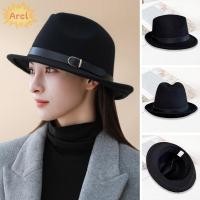 ราคา หมวก ARCL Fedora ทรงปีกสั้นแบบ Trilby ทำจากผ้าสักหลาบ เหมาะสำหรับหน้าหนาว (47500899045)