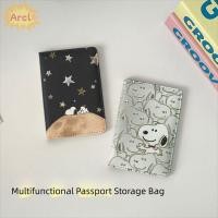 ราคา ที่ใส่หนังสือเดินทาง ARCL กระเป๋าใส่หนังสือเดินทาง Snoopy มัลติฟังก์ชั่น กระเป๋าใส่บัตรเครดิตหนัง PU การ์ตูนแบบพกพาสําหรับเดินทาง (40126335444)