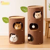 ราคา ถ้ํา เซโอ ที่นอนแมว บ้านปราสาทแมวแข็งแรงหลายชั้น หลุมต้นไม้ซ้อนสนุกรู้สึกแมวอุโมงค์คอนโดเกา นอน เล่น (57301220767)