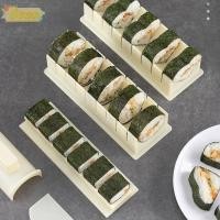 ราคา เซโอ 3ชิ้น เซ็ต คิมบับ ซูชิม้วนแม่พิมพ์ รอบสแควร์รูปหัวใจพลาสติกเครื่องทําซูชิชุดอุปกรณ์ มัลติฟังก์ชั่ป้องกันการติด ทําเอง ซูชิเครื (29576275504)