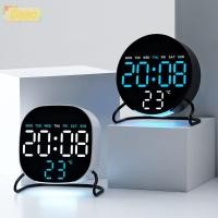 ราคา นาฬิกาตั้งโต๊ะ LED ดิจิตอล กับฟังก์ชันนาฬิกาปลุก และปฏิทิน พร้อมไฟสร้างบรรยากาศ สำหรับห้องนอน (55401131363)