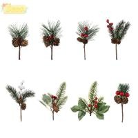 ราคา Christmas Tree Decor 1 ชิ้น DIY Handmade พวงหรีด Pinecone Holly ดอกไม้ประดิษฐ์ สำหรับตกแต่งเทศกาลคริสต์มาส (52050768362)