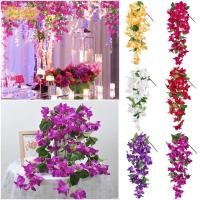 ราคา อุปกรณ์ทำดอกไม้ประดิษฐ์ เฟืองฟ้า พร้อมใบสีเขียวและกลีบดอกจากผ้าไหม (51650659988)