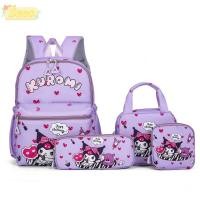 ราคา กระเป๋าเป้ Sanrio แบบความจุใหญ่และระบายอากาศได้ เหมาะสำหรับนักเรียน girls เช่น Hello Kitty และ Kuromi (43626051806)