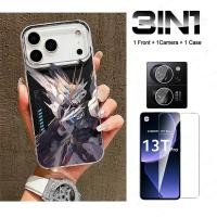 ราคา 3in1 หุ่นยนต์ Jelly Candy สีเคสโทรศัพท์สําหรับ Iphone 17ProMax 17Pro Iphone 17 Air Iphone 17 เคสโทรศัพท์ Soft Anti fall กรณี (42072515236)
