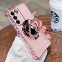 ราคา 5G สําหรับ VIVO V27 5G VIVO V27E VIVO V27 PRO VIVO Y100 2023 กันกระแทก 3D แต่งหน้ากระจกผู้ถือใหม่นุ่มกรณี SJSFHZJ01 (41223596257)