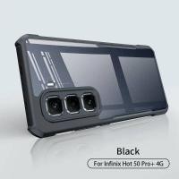 ราคา Infinix Hot 50 Pro Plus เคสโทรศัพท์กันกระแทกสําหรับ Infinix Hot 50i 40i 60i 50 40 60 Pro Zero 30 40 สมาร์ท 10 HD 9 8 7 ปลอกอะคริลิคใส TPU Soft Anti fall ฝาหลัง (27192975873)