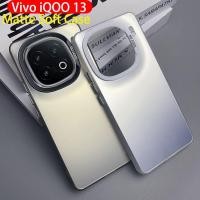 ราคา Metallic Aurora Skin Matte สําหรับ Vivo iQOO 13 12 11 Pro 11Pro 12Pro iQOO11 iQOO12 5G เคสโทรศัพท์ Soft TPU ซิลิโคนกันกระแทกกรณีกล้องป้องกันคู่ปกหลัง E23G (40062429681)