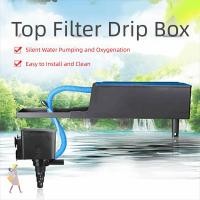 ราคา ตัวกรองตู้ปลา YGBG เงียบกล่องกรองน้ําตกในตัวทนทานพร้อมปั๊มน้ําหมุนเวียน 3 ใน 1 เครื่องกรองน้ําหมุนเวียนสําหรับบ้าน (54250768083)