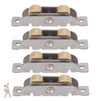 ราคา ฯลฯ 4ชิ้น ชุดลูกกลิ้งเลื่อน พร้อมสกรูลูกกลิ้งหน้าต่างสแตนเลส ติดตั้งง่ายหนักล้อลูกทองแดงร่อนประตูลูกกลิ้งประกอบลานประตู (46350862789)