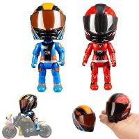 ราคา YGBG หมวกกันน็อครถจักรยานยนต์รุ่น Rider 1 12 จําลองรูปตุ๊กตา เดสก์ท็อปเครื่องประดับ Q Edition เปลี่ยนรถจักรยานยนต์ของเล่น (45150838567)