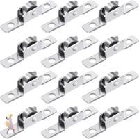 ราคา ฯลฯ ลูกกลิ้งหน้าต่าง 12 แพ็ค เพลาเลื่อนสี่เหลี่ยมสองรู เหล็กสไลด์ หน้าต่างล้อโลหะสีเงิน ตู้ ประตู (53450957333)