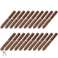 ราคา YGBG 20 ชิ้นสลักเกลียวสองหัว สังกะสี เหล็กเหล็กคาร์บอนสลักเกลียวแขวน แข็งแรง M4 M6 ไม้แขวนเสื้อสกรูแตะตัวเอง (50500847509)