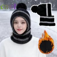 ราคา CAST หมวกฤดูหนาว ป้องกันหูที่อบอุ่น Balaclava Ski แฟชั่นถักWindproof Full Face Pullover หมวกขี่จักรยาน (54450618340)