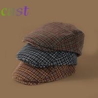 ราคา CAST Newsboy Cap สไตล์ญี่ปุ่นคลาสสิค ลายเช็กเก่าแก่ สำหรับผู้หญิง (47551271283)