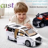 ราคา CAST โมเดลรถ Toyota Alphard ประตูเปิดจําลองรถของเล่นความเฉื่อยคุณภาพสูงพร้อมแสงเสียงดึงกลับของขวัญยานพาหนะ (52350243415)