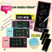 ราคา ดินสอ โยโลโก ที่มีหน้าจอจอแอลซีดีลบได้กระดานวาดภาพกล่องปากกา มัลติฟังก์ชั่พร้อมเครื่องคิดเลข3 ใน 1กล่องเครื่องเขียนลายมือโรงเรียนสํานักง (26138171551)