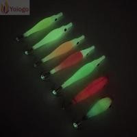 ราคา โยโลโก จิ๊กปลาหมึก ซิลิโคนส่องสว่างห่อผ้า ทํามัน ปลาหมึกตะขอ จิ๊กกิ้ง ตกปลาทะเลขนาดเล็กไม้กุ้งปลาหมึกจิ๊กตกปลาทะเล (53250726181)