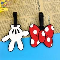 ราคา YOLOGO ป้ายระบุชื่อกระเป๋าเดินทาง ออกแบบลายการ์ตูนมิกกี้เมาส์และมินนี่ พกพาสะดวก ทำจากวัสดุ PVC (57950647501)