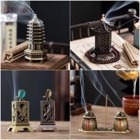ราคา โยโลโก กระถางธูป สัญลักษณ์ที่ดี ที่ใส่ธูปสไตล์จีน อุปกรณ์สร้างสรรค์โลหะผสมสังกะสีแนวตั้งในร่มน้ํามันหอมระเหยตกแต่งบ้าน (53400135491)