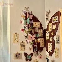 ราคา กระดานตกแต่งผนัง YoloGo สติกเกอร์ประตูและซุ้มผีเสื้อหลากสี อุปกรณ์สร้างสรรค์สำหรับการตกแต่ง (48100713227)