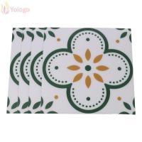 ราคา กระเบื้องลายดอกไม้โยโลโก้ สีหลากหลาย สำหรับตกแต่งผนังและพื้นด้วยกาวในตัว (46350155568)