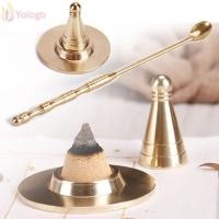 ราคา YOLOGO กระถางธูป สไตล์จีนโบราณทองแดงบริสุทธิ์ทาวเวอร์ธูปชุดรุ่น ของขวัญตกแต่งบ้าน Moulds DIY ธูปกรวย Retro ทองเหลือง Censer (46300150469)