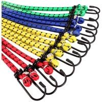 ราคา YOLOGO ชุดสายบันจี้จัมพร้อมตะขอ ยางวงกลมความยืดหยุ่นสูงสายบันจี้จัมแบ่งประเภท คลิปผ้าใบกันน้ําปากจระเข้อเนกประสงค์ระดับพรีเมียมรถจักรยานยนต์ (45250084550)