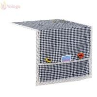 ราคา โยโลโก ผ้าคลุมกันฝุ่นตู้เย็น 55 X 130 ซม ผ้าคลุมกันฝุ่นมัลติฟังก์ชั่น พร้อมถุงเก็บผ้าฝ้ายผ้าลินินฝาครอบป้องกันตู้เย็น (40115022179)