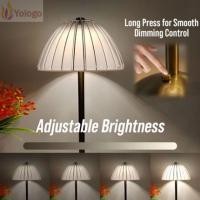 ราคา YOLOGO ไฟกลางคืนคริสตัล โคมไฟตั้งโต๊ะสัมผัส Led หรี่แสงได้ 3 สี โคมไฟตั้งโต๊ะควบคุมแบบสัมผัสแบบชาร์จ USB (56151225499)