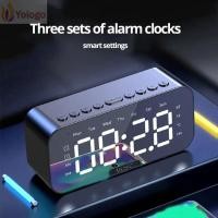 ราคา YoLoGo นาฬิกาปลุกดิจิตอล พร้อมการแสดงอุณหภูมิและวิทยุFM มัลติฟังก์ชันสำหรับบ้าน (52900064793)