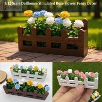 ราคา โยโลโก ตุ๊กตาจำลอง 1 12 ดอกไม้หลากหลายสี สำหรับตกแต่งสวนและรั้วบ้านตุ๊กตา (41925784711)