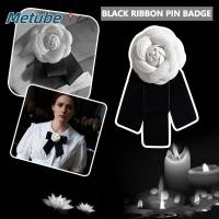 ราคา เข็มกลัดริบบิ้นสีดำและโบว์มุก สำหรับงานไว้อาลัย (44701124796)