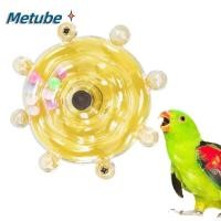 ราคา METUBE ของเล่นล้อนกแก้ว Rattle Xuanfeng Design Parrot Interactive ของเล่น ตลกเสียงเปลี่ยนเพลงบรรเทาทนทานนก Cage Feeder กรงนกอุปกรณ์ (55400642647)