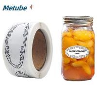 ราคา METUBE 150 ชิ้น ม้วนสติกเกอร์เก็บอาหาร Jar Canning ป้ายรูปไข่สติกเกอร์ Handmade ของขวัญ 1 2 25 นิ้วที่ถอดออกได้ Self Adhesive ขวดป้ายสําหรับตู้เย็นและFreezer Storage Organizer (46200201458)