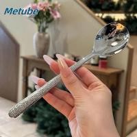 ราคา ฉันหลอด ช้อนสแตนเลส ช้อนขนมหนาด้ามยาว ช้อนกวนสแตนเลส ช้อนไอศกรีมบนโต๊ะอาหาร (28993351984)