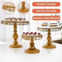 ราคา ขาตั้งเค้ก โรลี่ แท่น แท่นกลมที่ใส่ขนมสีทอง เหล็กโลหะยุโรป 25 30ซม ชั้นวางจอแสดงผลคัพเค้ก ถาด (50050145206)