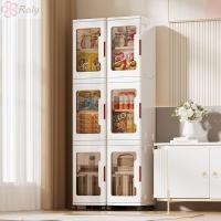 ราคา ตู้เก็บของ โรลี่ ตู้เสื้อผ้าพลาสติกพับได้แคบพิเศษหลายชั้นความจุขนาดใหญ่มีล้อตู้ห้องน้ําประหยัดพื้นที่บ้าน (40966790922)