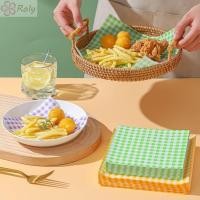 ราคา โรลี่ 100ชิ้น แพ็คกระดาษแว็กซ์ ตารางที่มีสีสันอาหารเกรดกระดาษดูดซับน้ํามัน ทิ้งปลอดภัยวัสดุน้ํามันทนอบกระดาษครัวเครื่องมือ (48750089608)