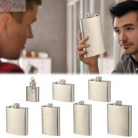 ราคา ROLY ขวดสะโพก สแตนเลสแบบพกพาขวดเหล้า คุณภาพสูง Leakproof คอนเทนเนอร์สะดวก Whisky Flagon กลางแจ้ง (50850567220)