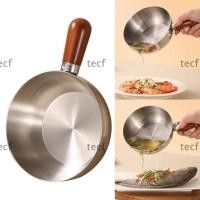 ราคา เทค หม้อเสริมอาหาร เครื่องครัวขนาดเล็กทรงกลมสีเงิน ชามจับแบบถอดได้คุณภาพสูง 304 สแตนเลส 0 เคลือบชามสลัด สากล (47000894096)