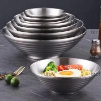 ราคา เทค ชามราเมน 304 สแตนเลสชามหมวกไม้ไผ่คู่ เกลียวป้องกันการลวกชามญี่ปุ่นราเมนเสิร์ฟ (40575794832)