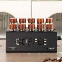 ราคา เทค ขาตั้งเซลล์กาแฟ ชั้นเก็บของวางแก้วโลหะ เครื่องแยกเมล็ดกาแฟพร้อมชั้นวางจอแสดงผล 10 หลุม (46150165231)