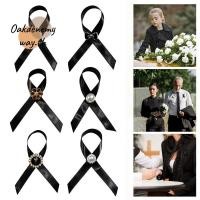 ราคา ตราสัญลักษณ์อนุสรณ์และหมุดเข็มกลัดสีดำ มุกงานศพสำหรับงานศพและไว้ทุกข์ (56201205850)